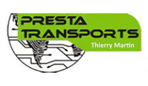 Logo du partenaire ARGENT du club de hockey sur glace Amateur : Presta Transports Thierry Martin